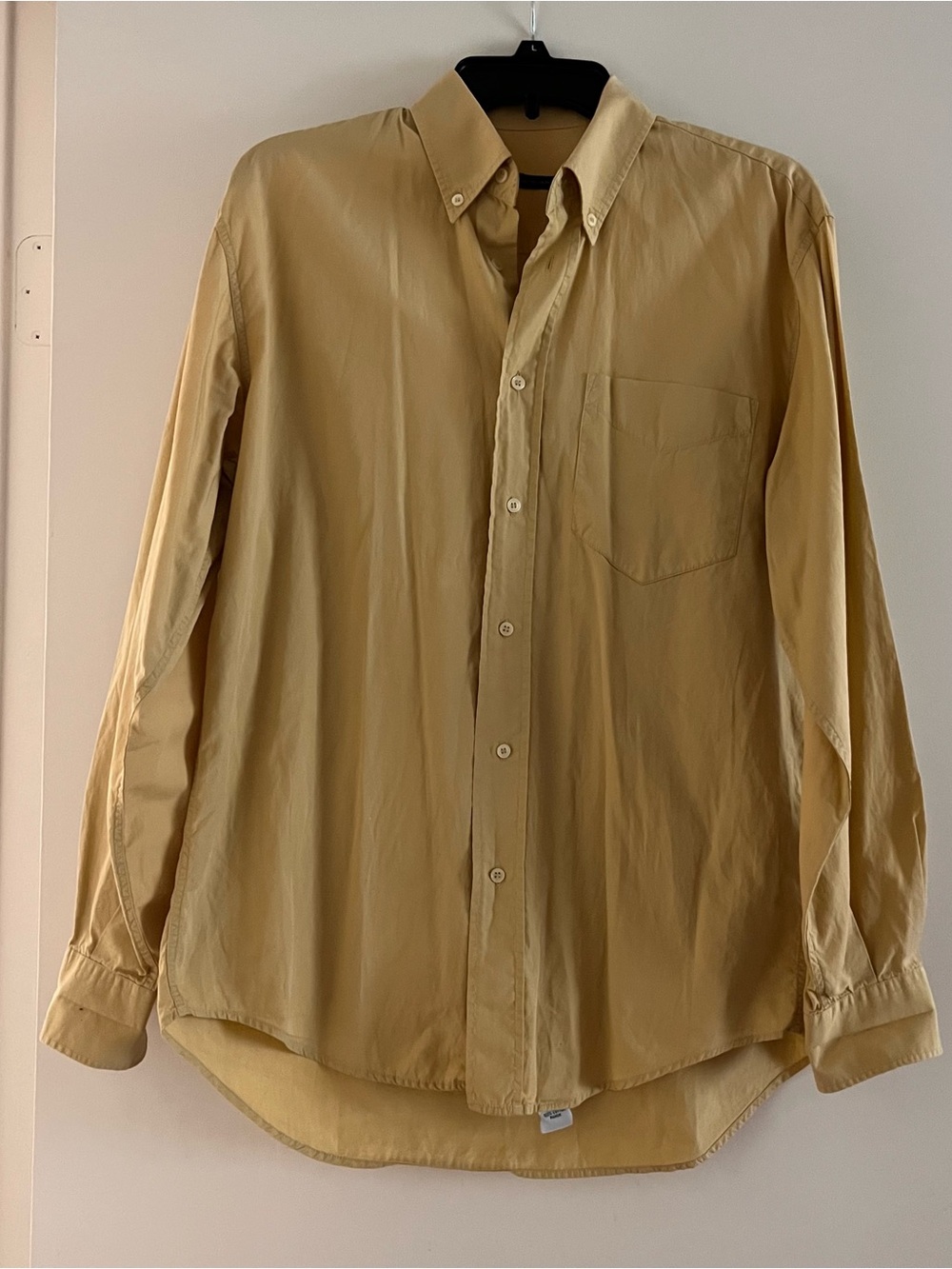 United Colors Of Benetton Mustard Button-Down Shirt